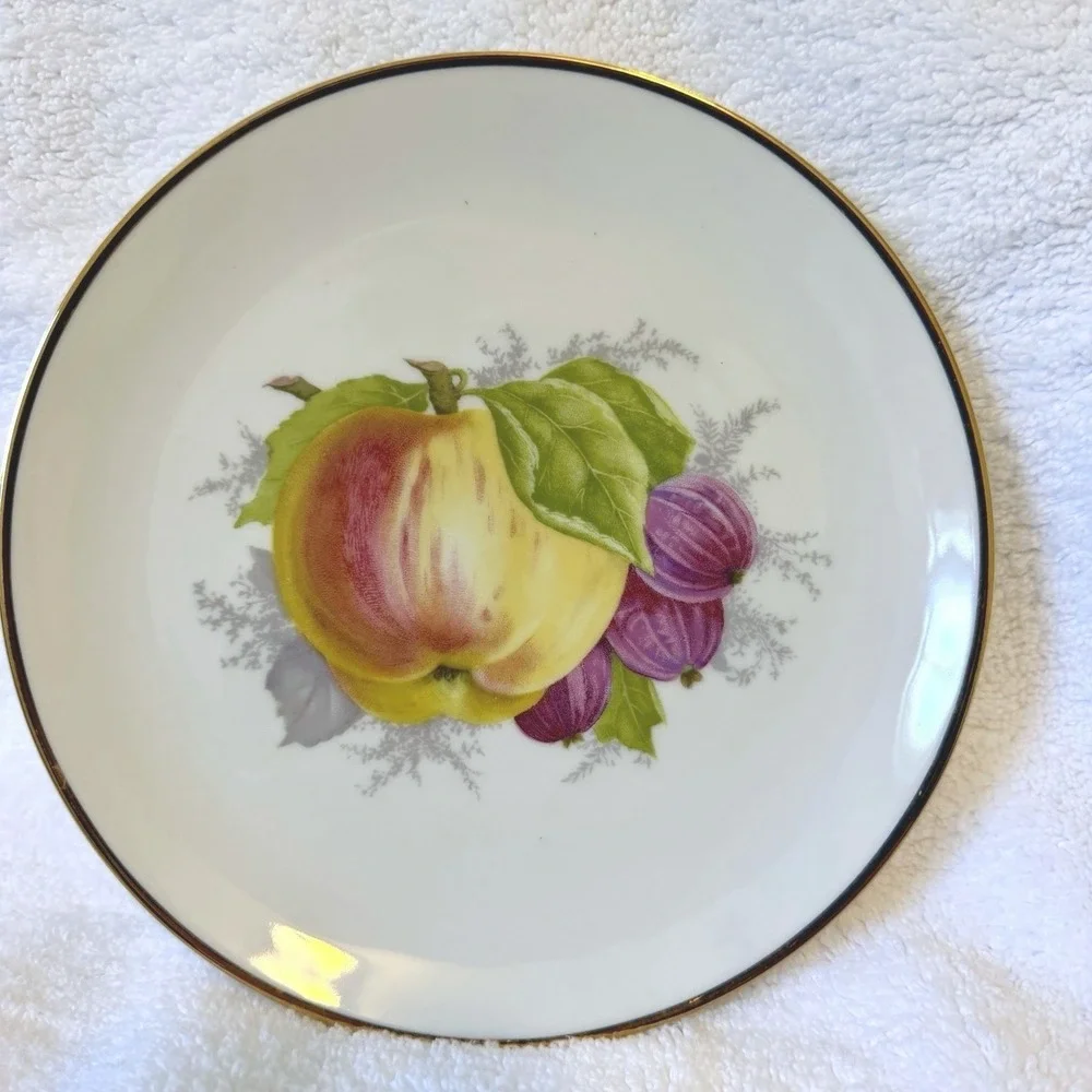 Vintage Set Of 2 Johann Haviland Fruit Salad Plates